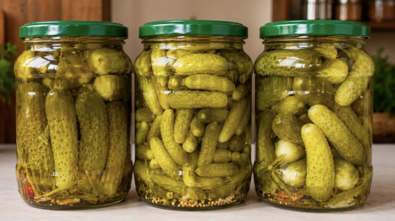рецепт маринованих огірків