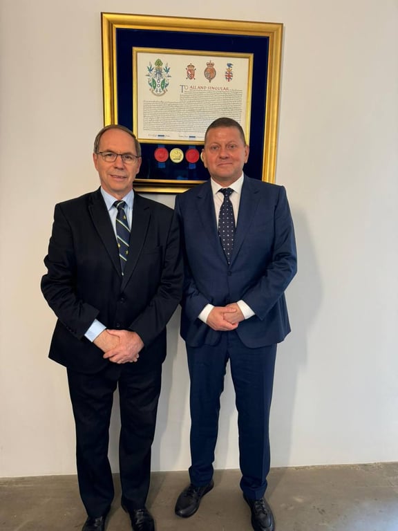 Валерій Залужний та Лайонел Тарассенко