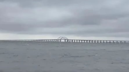 Ми вже тут — в ГУР прокоментували загадкове відео з Кримським мостом - 285x160