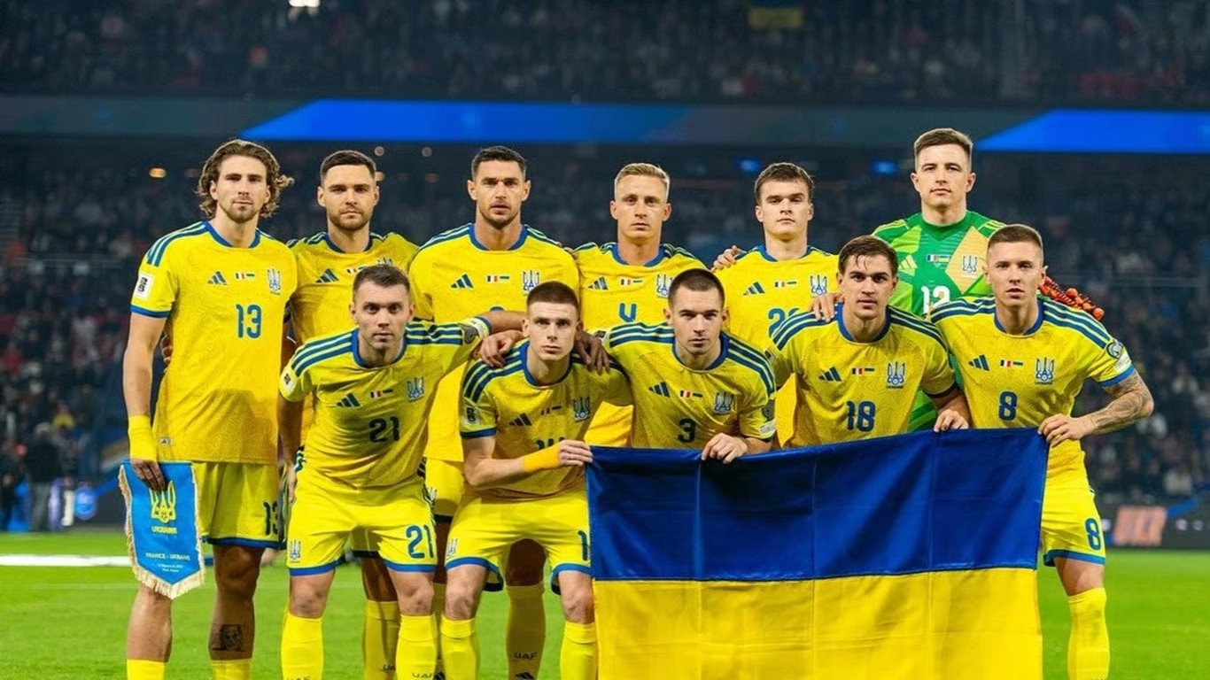 Игроки сборной Украины