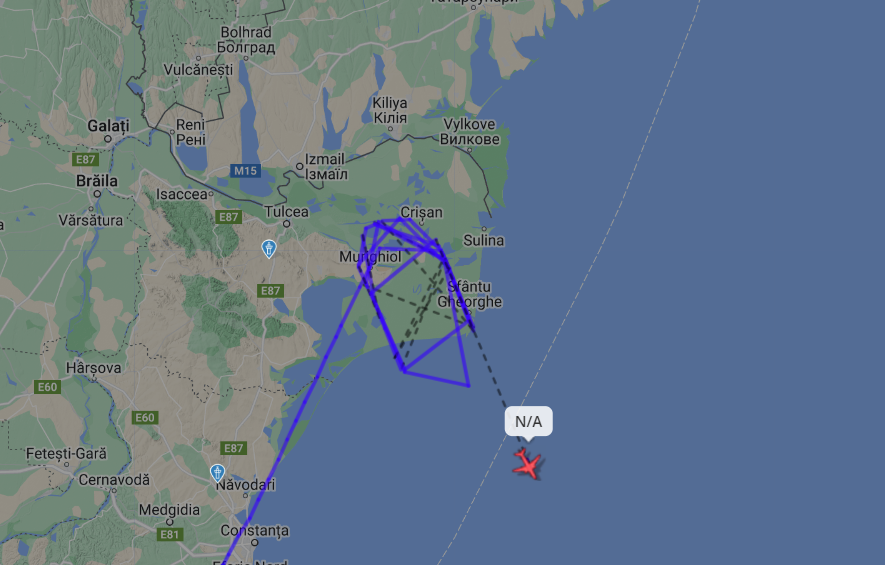 Самолет НАТО снова на патрулировании — разведчик замечен возле Одесчины - фото 1