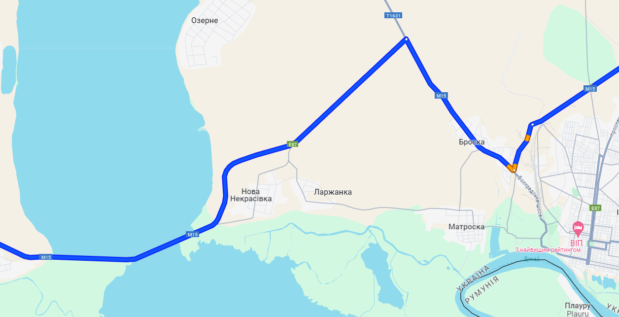 Затори у напрямку Орлівки 8 липня