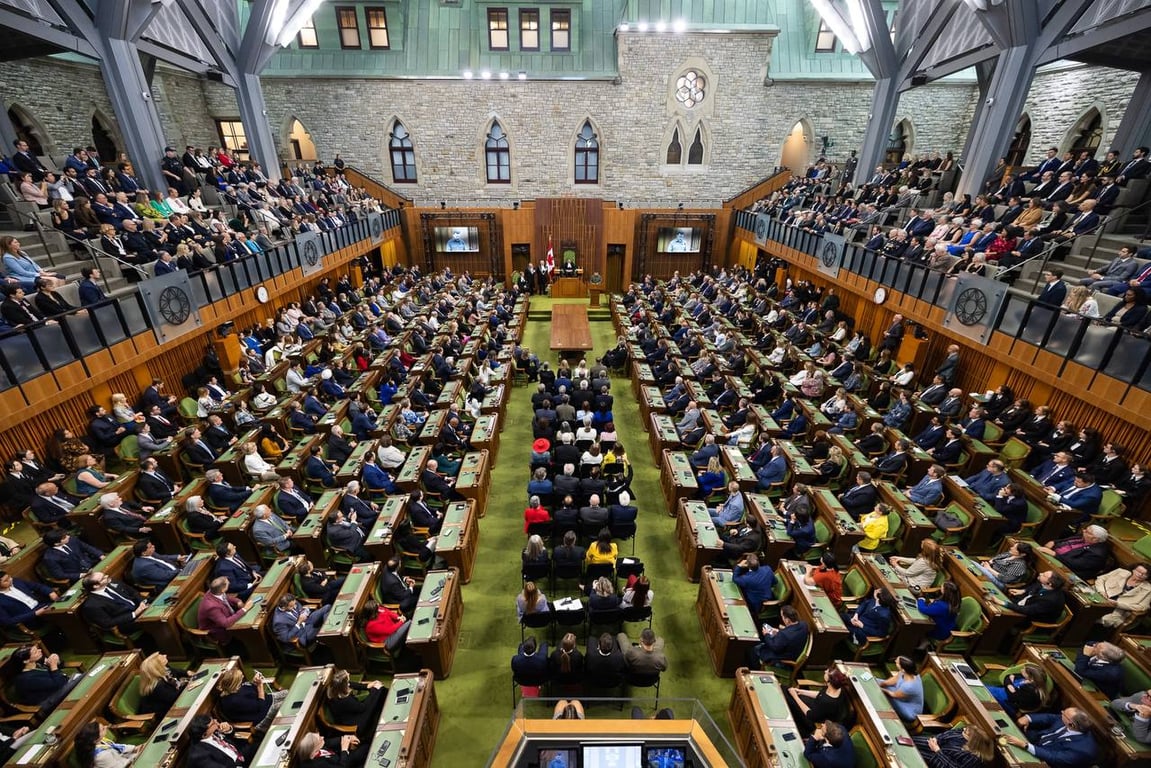 Президент Украины Владимир Зеленский и Первая леди Елена Зеленская с визитом в Канаду