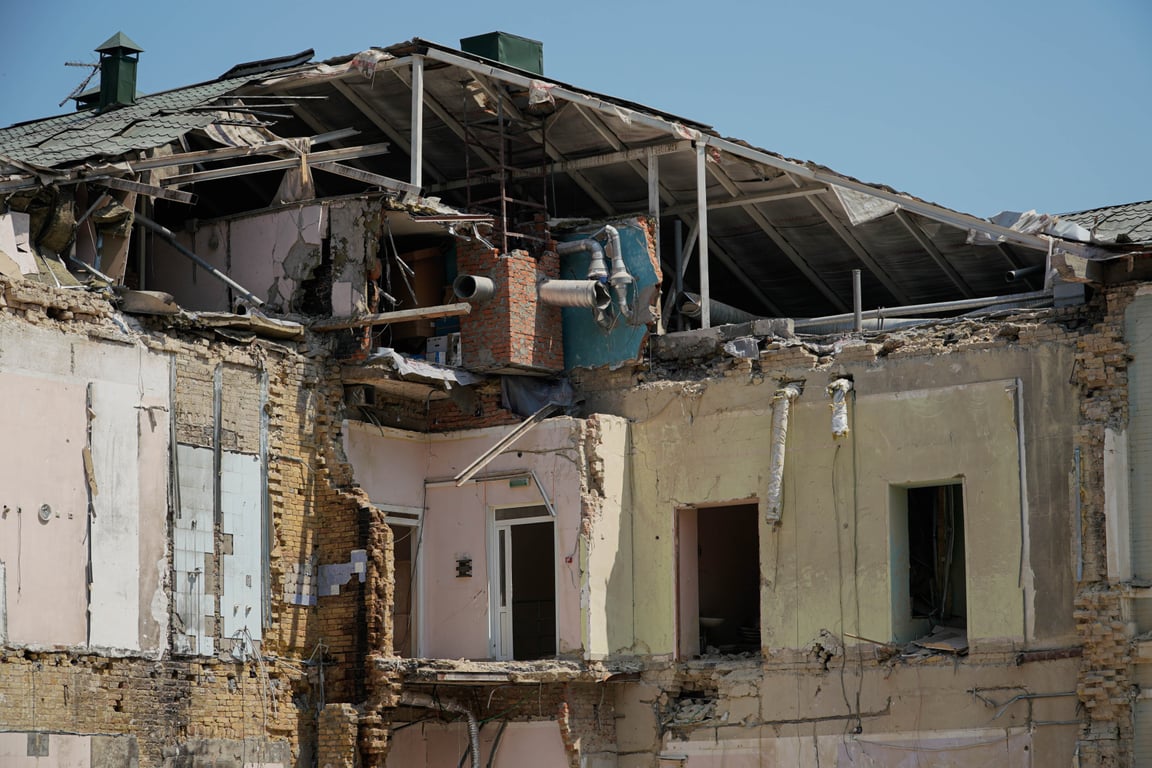 Удар Росії по Охматдиту 8 липня