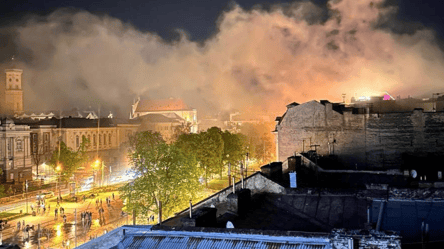Во Львове горел ресторан — в помещении было около сотни человек - 285x160