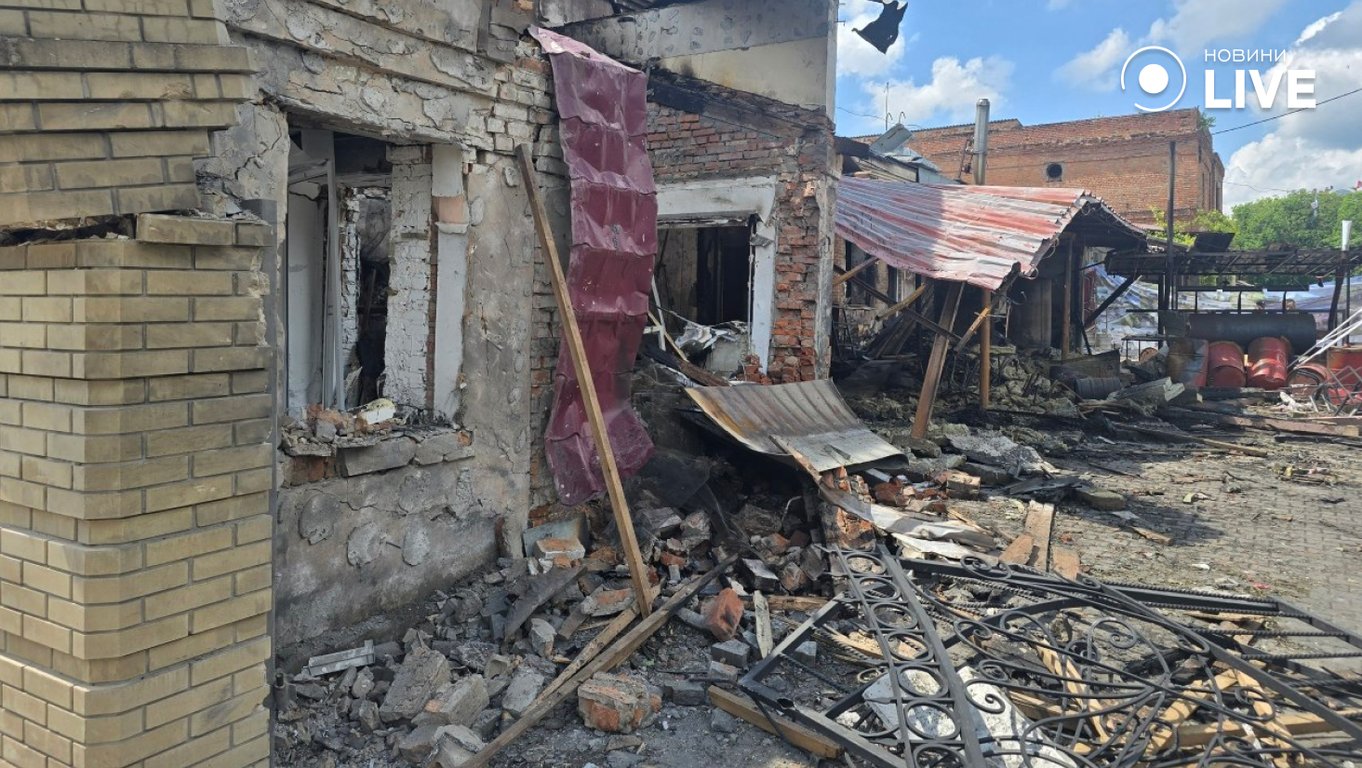 Наслідки обстрілу Харкова