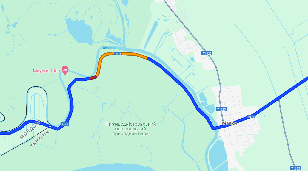 Затори у напрямку Паланки 19 липня