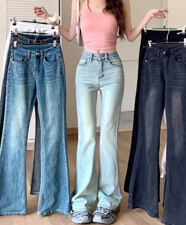 Джинси-кльош на піку популярності 2025 року