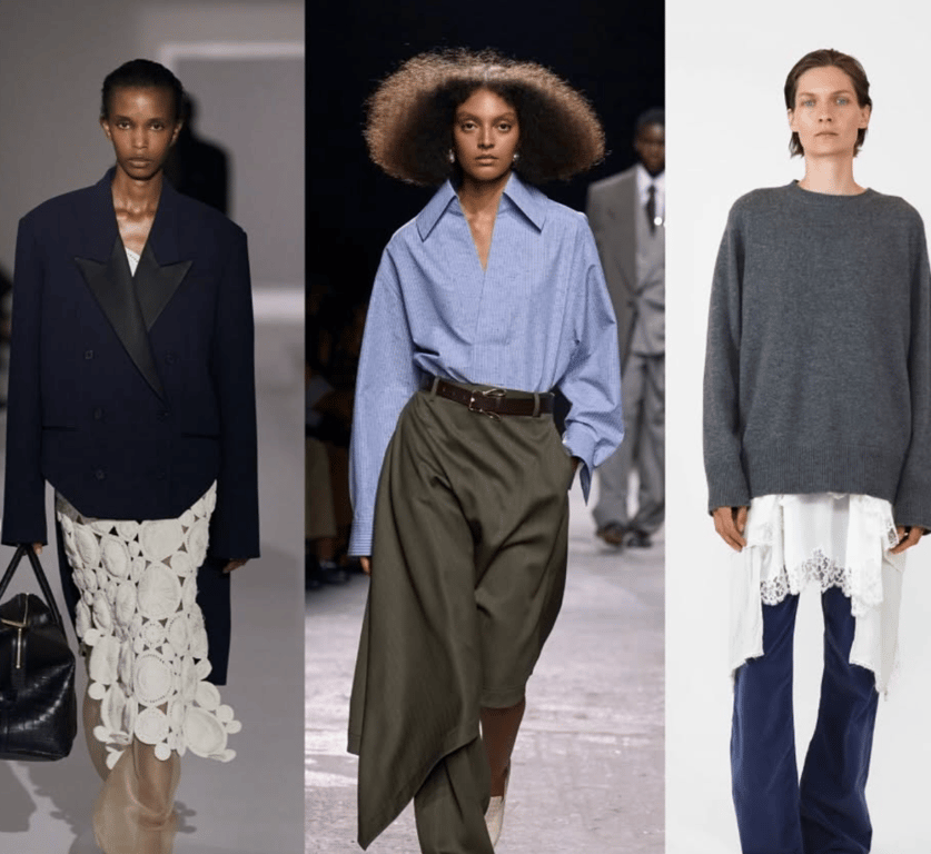 Спідницю зараз модно носити зі штанами