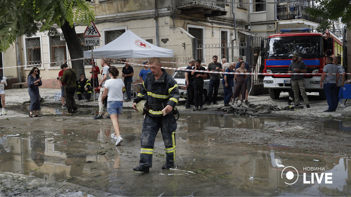 Кількість жертв внаслідок обстрілу Одеси зросла