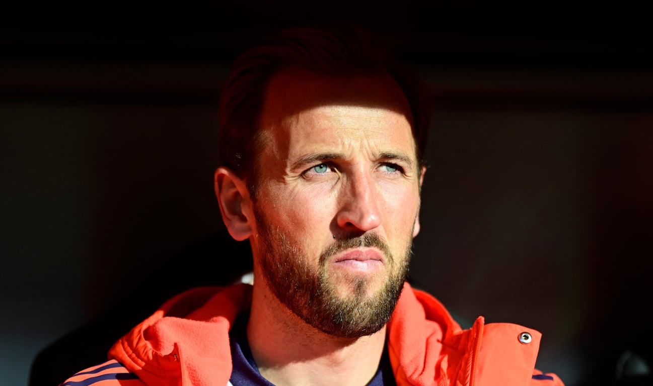 Харри Кейн в матче "Санкт-Паули" против "Баварии" 11 апреля 2026 года