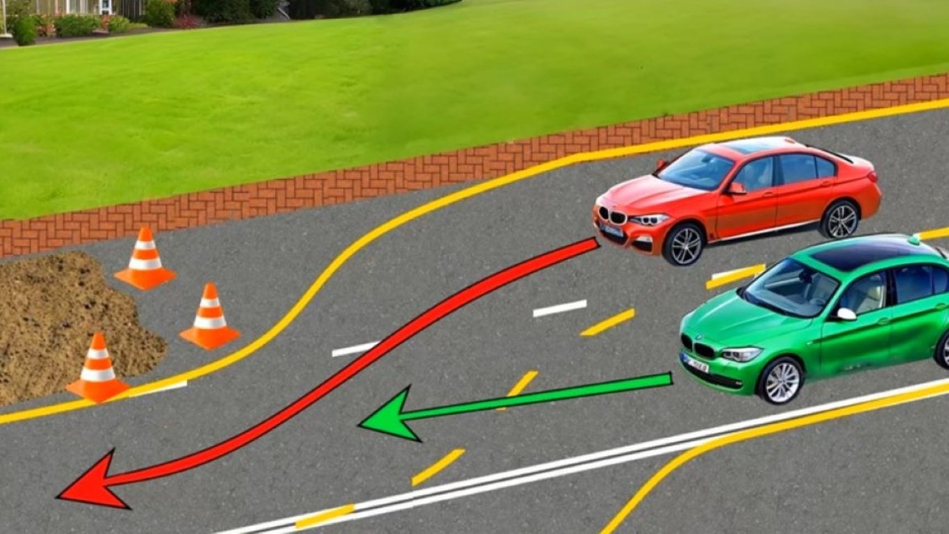 Тест з ПДР для досвідчених водіїв: яке авто має поступитися