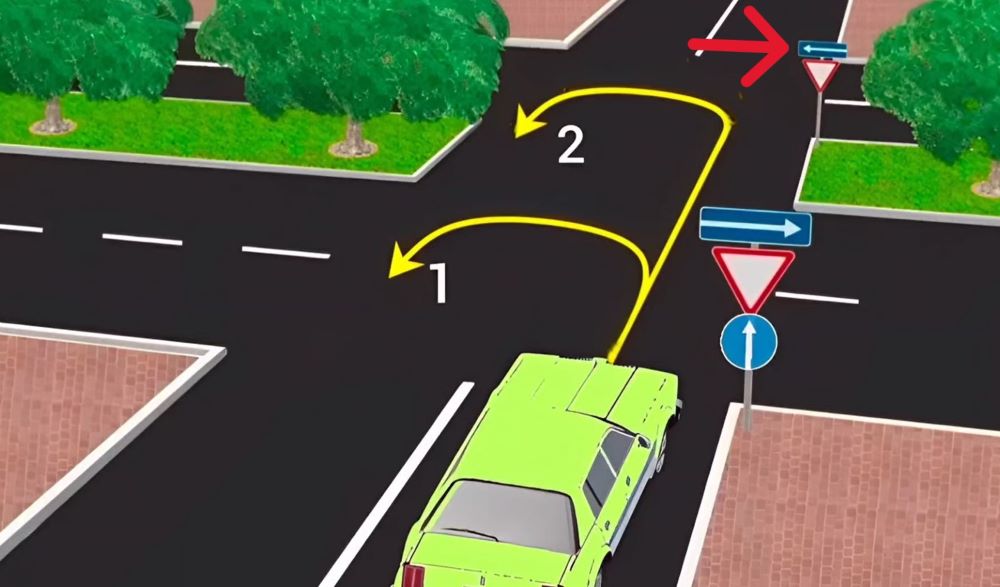 Лише третина водіїв відповіли правильно — за якою траєкторію можливий розворот - фото 3