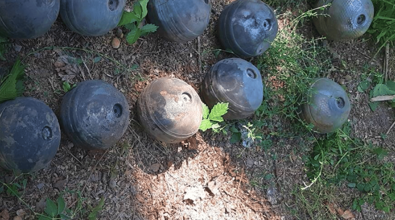 Опасные мячики ГСЧС