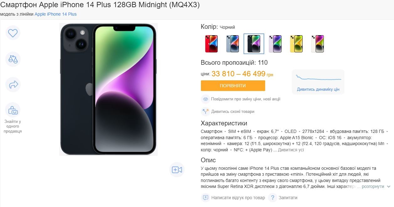 Як впадуть ціни на попередні моделі після виходу iPhone 15 та скільки вони коштують зараз - фото 10