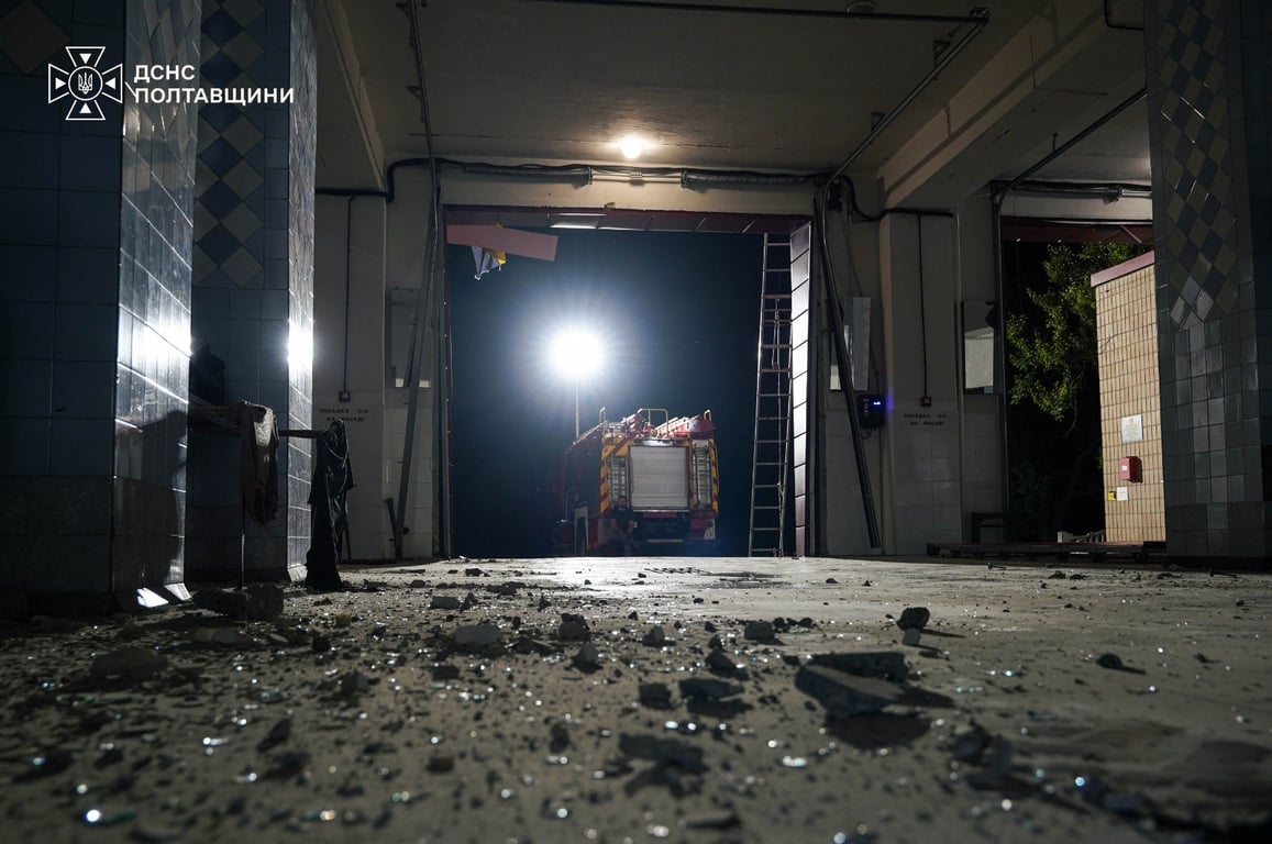 Російський обстріл Полтавщини 25 липня