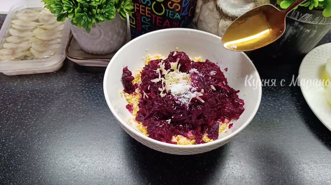 рецепт закуски з оселедцем