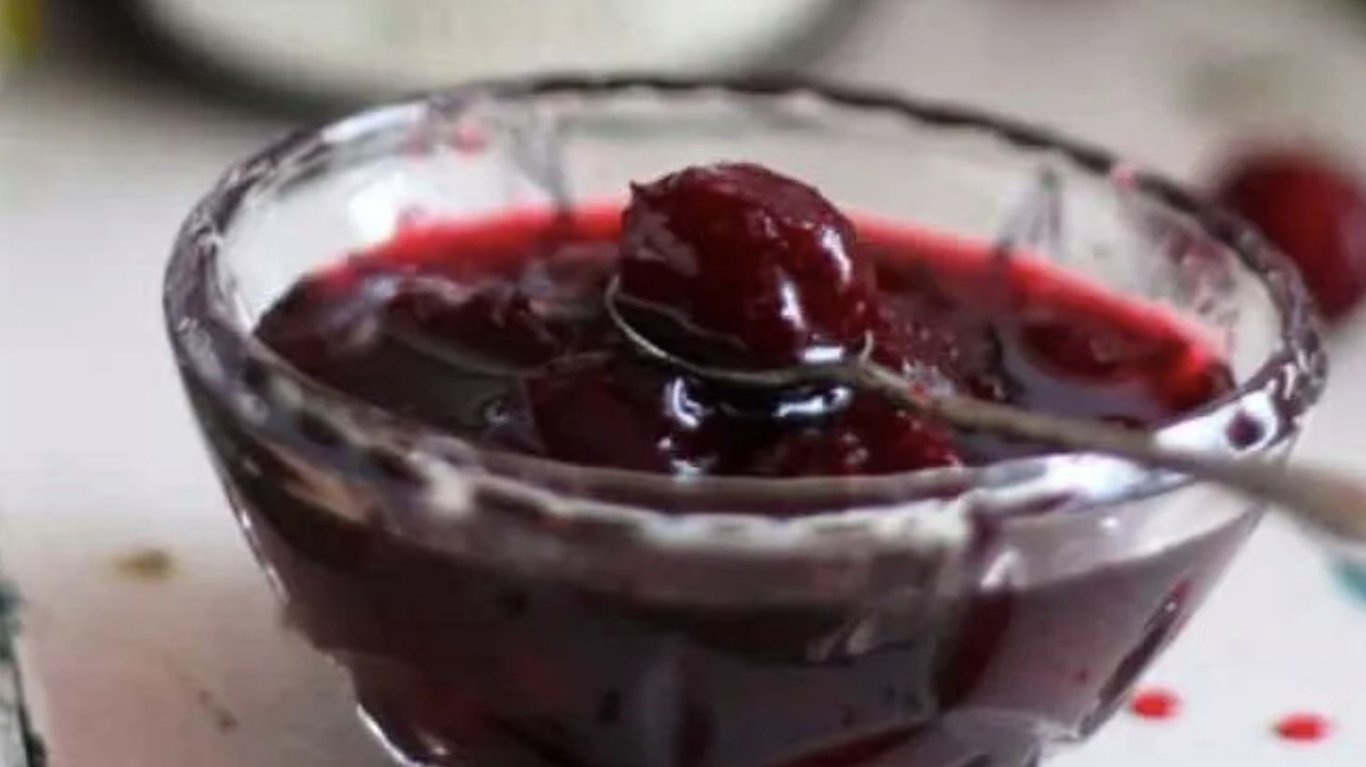 рецепт вишневе варення