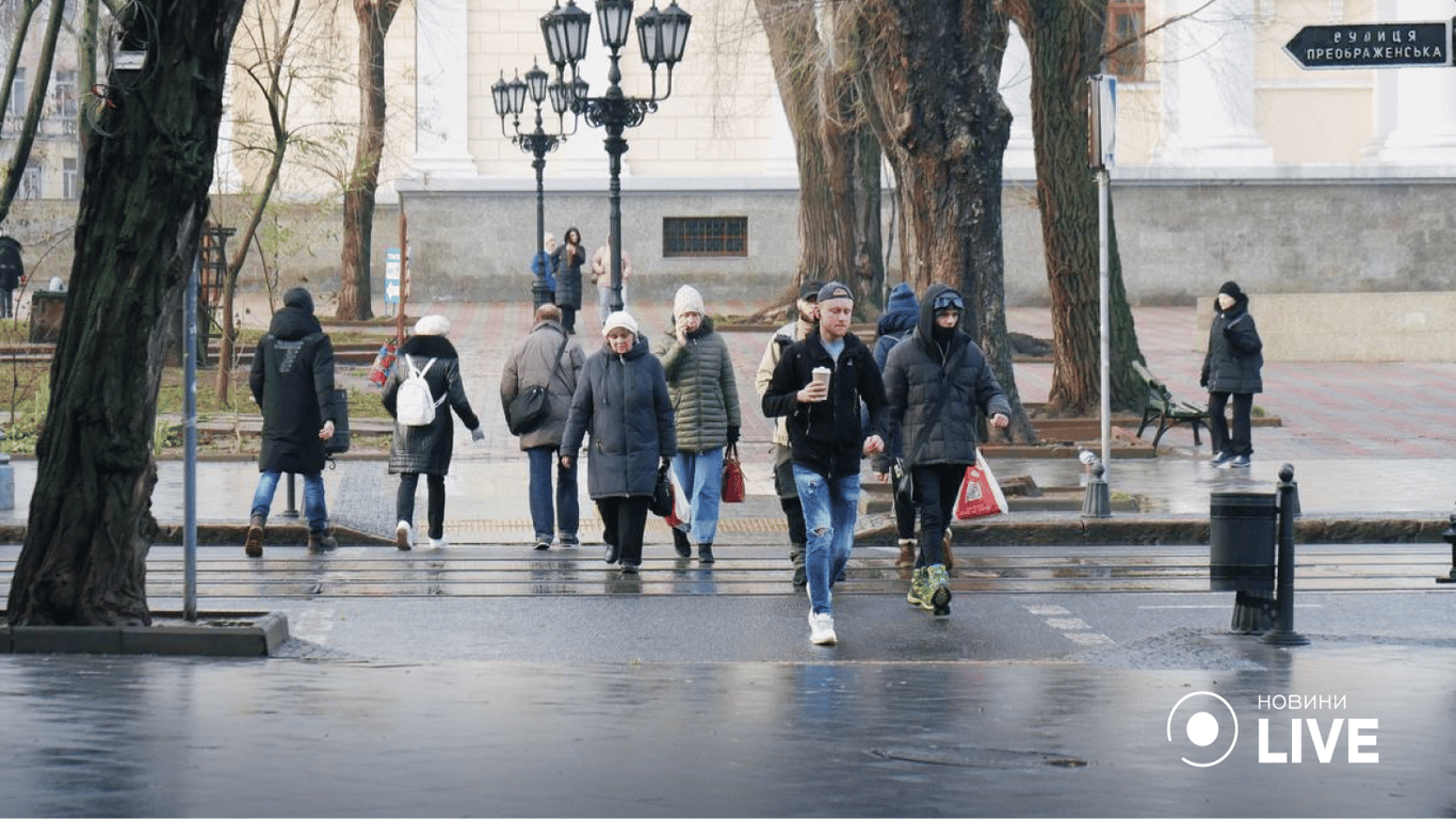 В Одессе 25 декабря ожидается желтый уровень опасности, - Укргидрометцентр