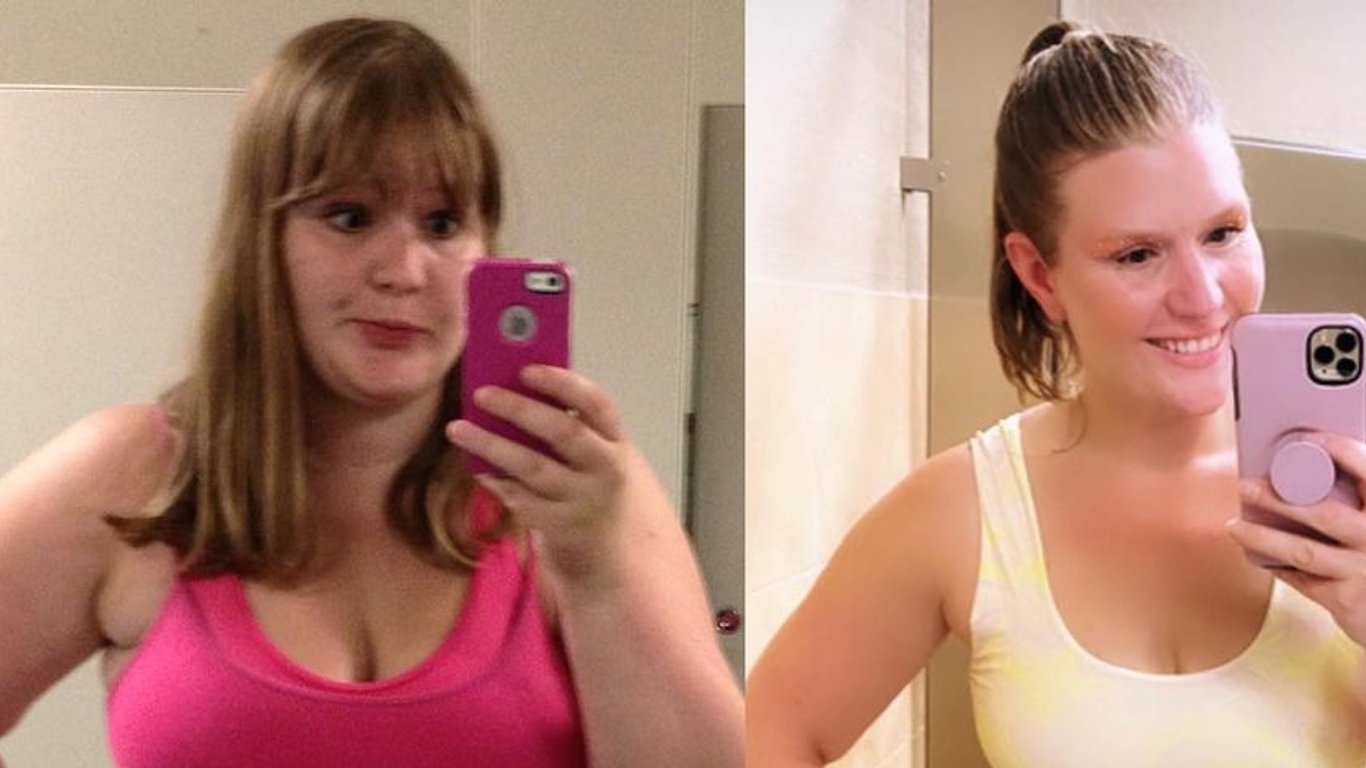 Женщина похудела за два года на 50 килограммов - фото до и после