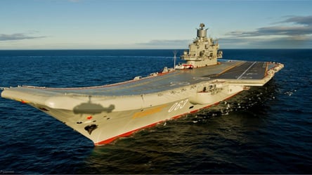 В россии горел единственный авианосец "Адмирал Кузнецов" - 285x160