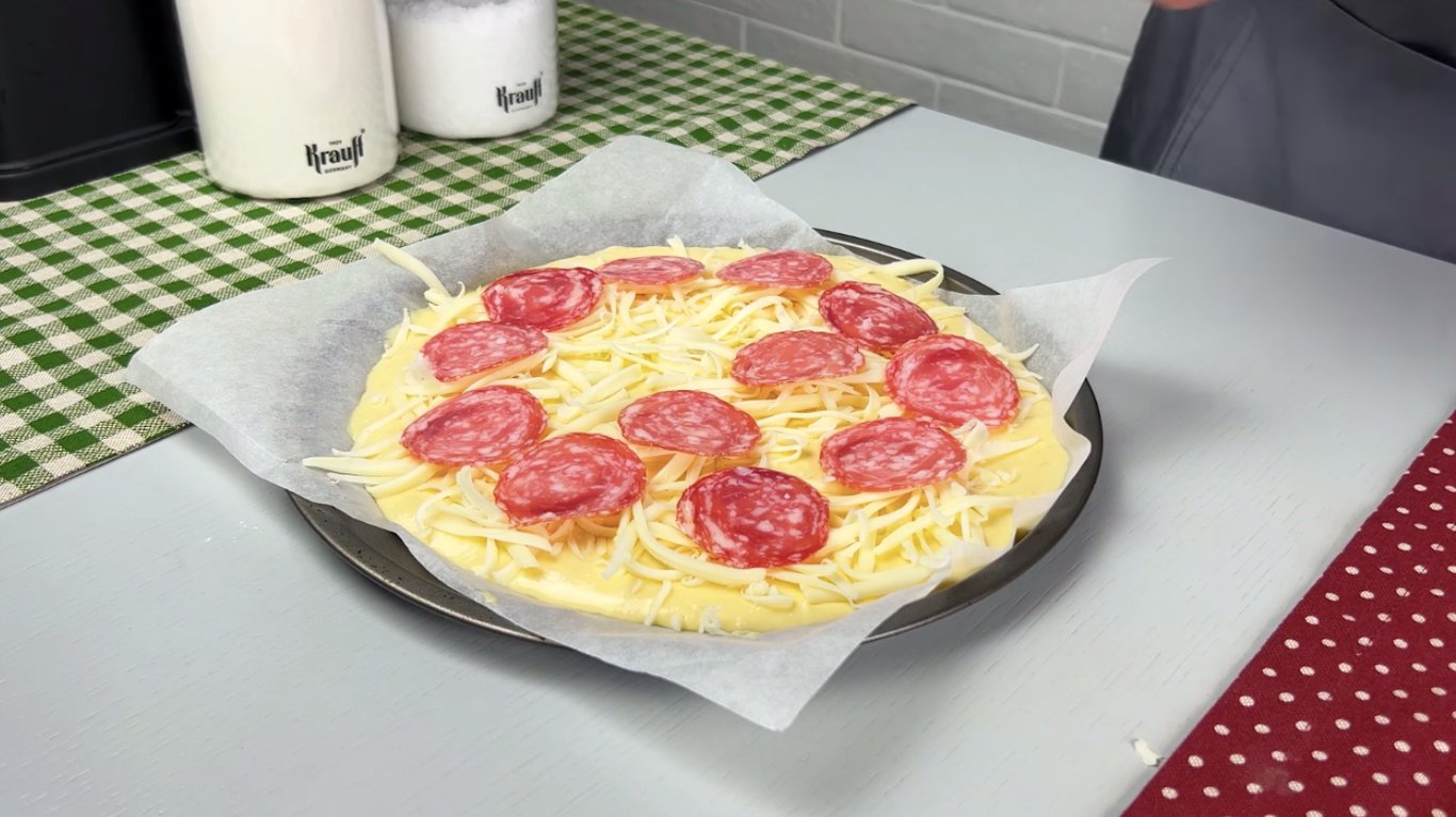рецепт швидкої піци