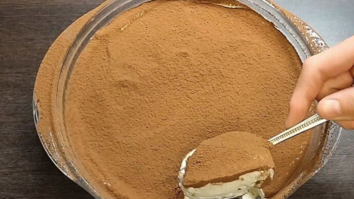 простий рецепт кавового торта