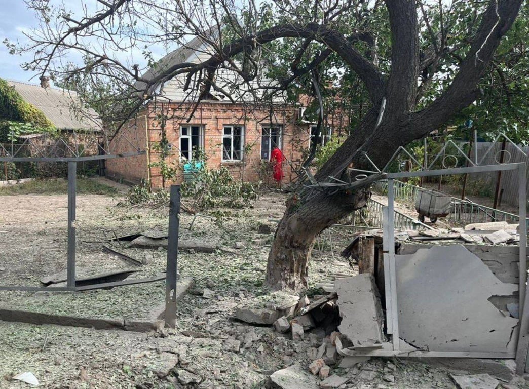 никополь обстрел