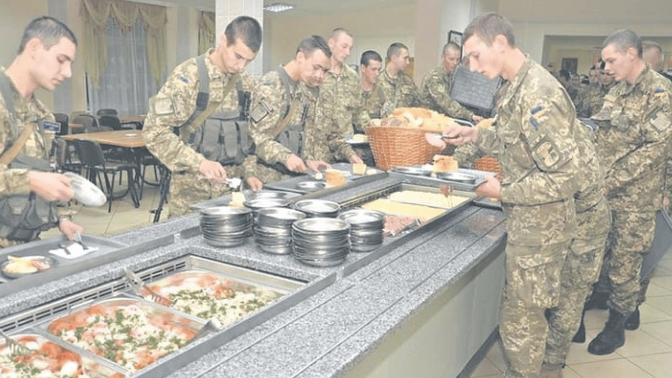 Міноборони України знизило ціни на послуги з організації харчування військових у 2023 році