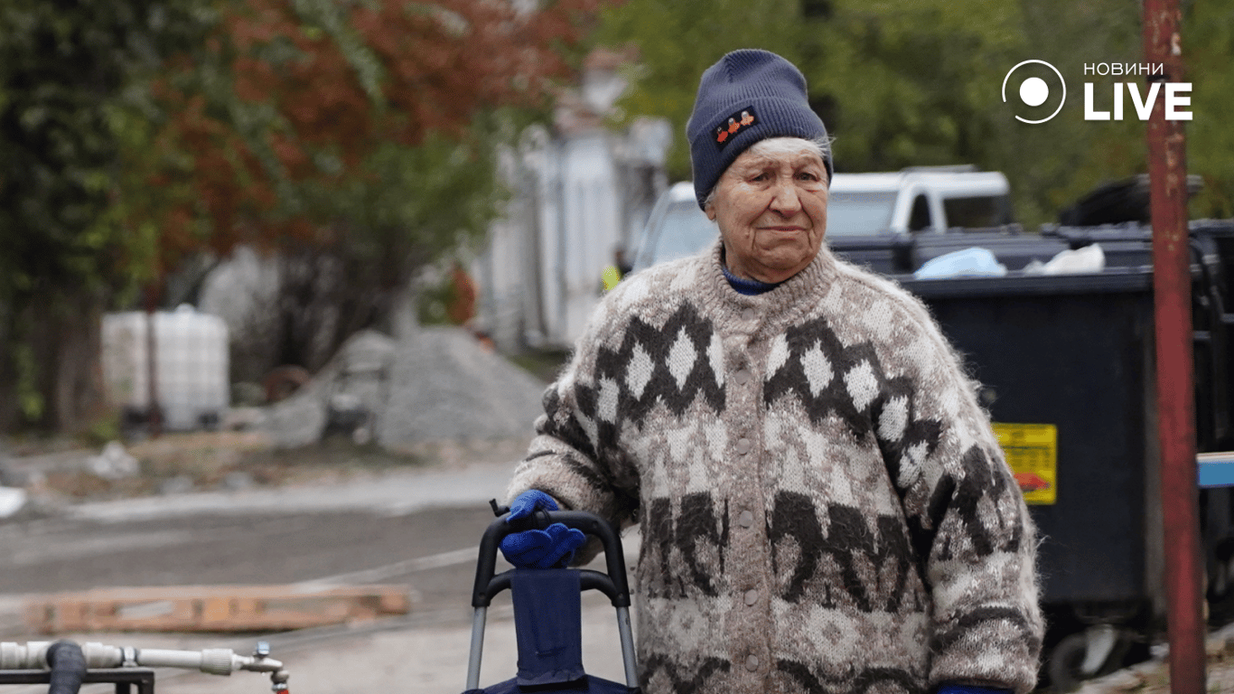Мешканка Миколаєва Наталя Іванівна. Фото: Новини.LIVE