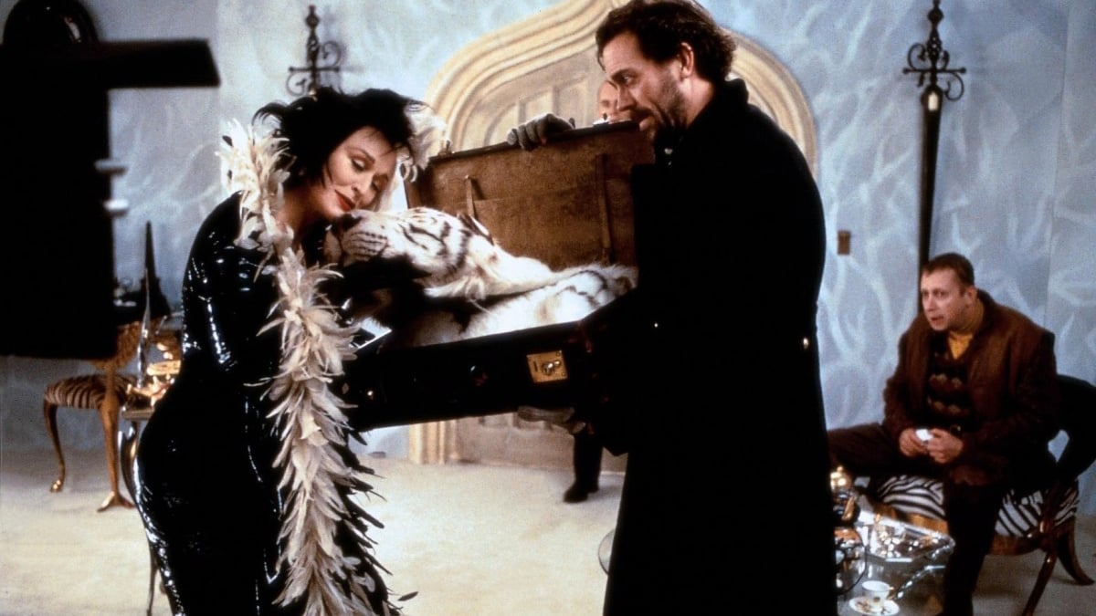 Кадр из анимационного фильма "101 далматинец"