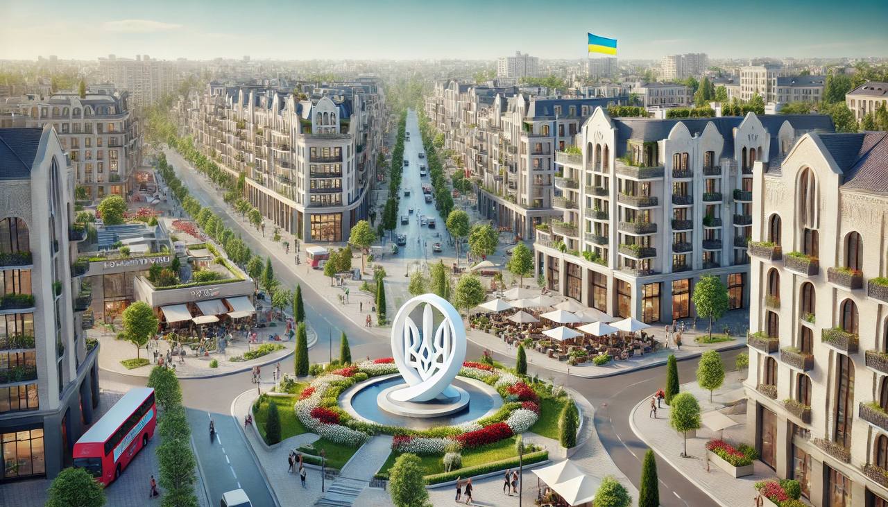 ИИ показал, как будет выглядеть Бахмут после восстановления - фото 1