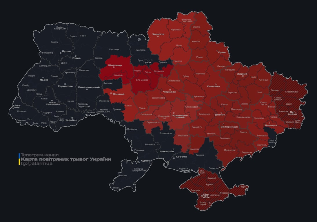 Дніпро під ударом дронів 17 лютого