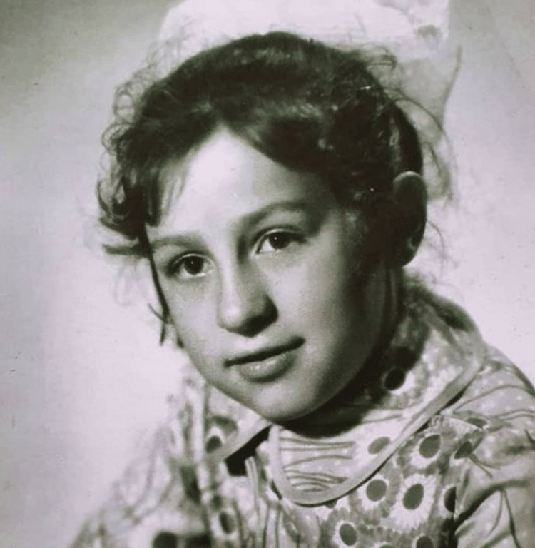 Надежда Матвеева в детстве