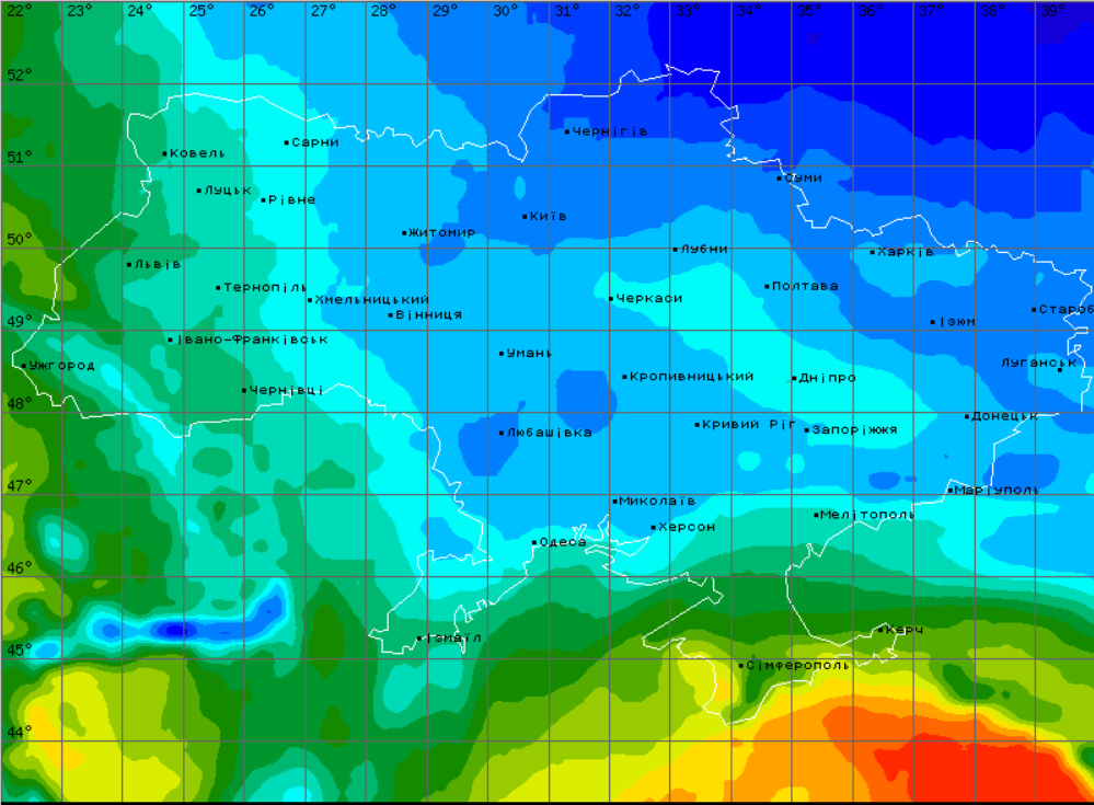 Погода в Україні 8 грудня