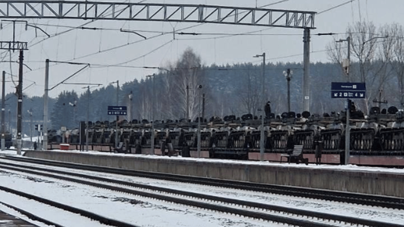 Партизаны зафиксировали прибытие военной техники РФ в Белоруссию