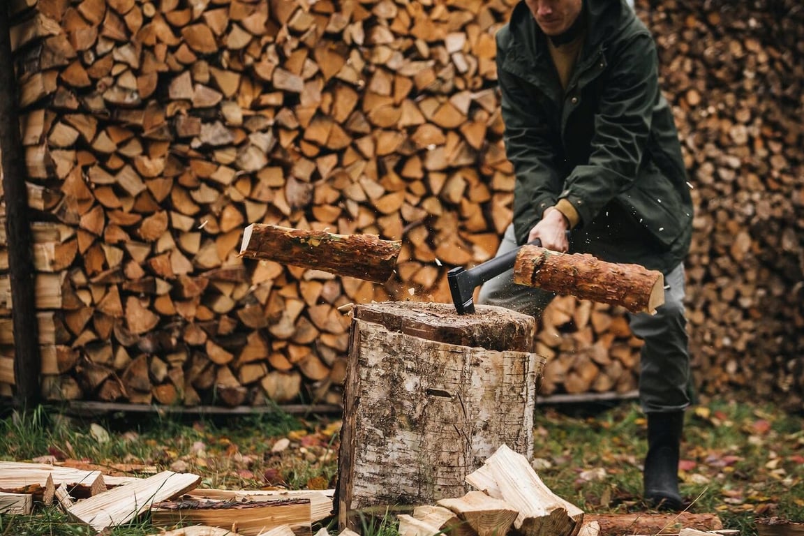 Рубание дров