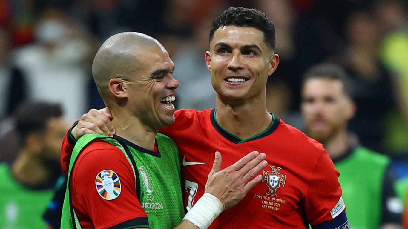 Криштиану Роналду и Пепе
