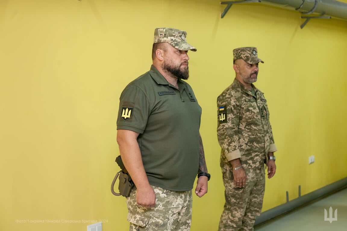 Новый командир 1-й танковой Могульский