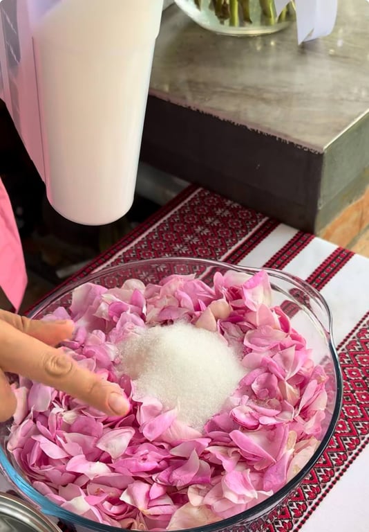 Трояндове вино - рецепт