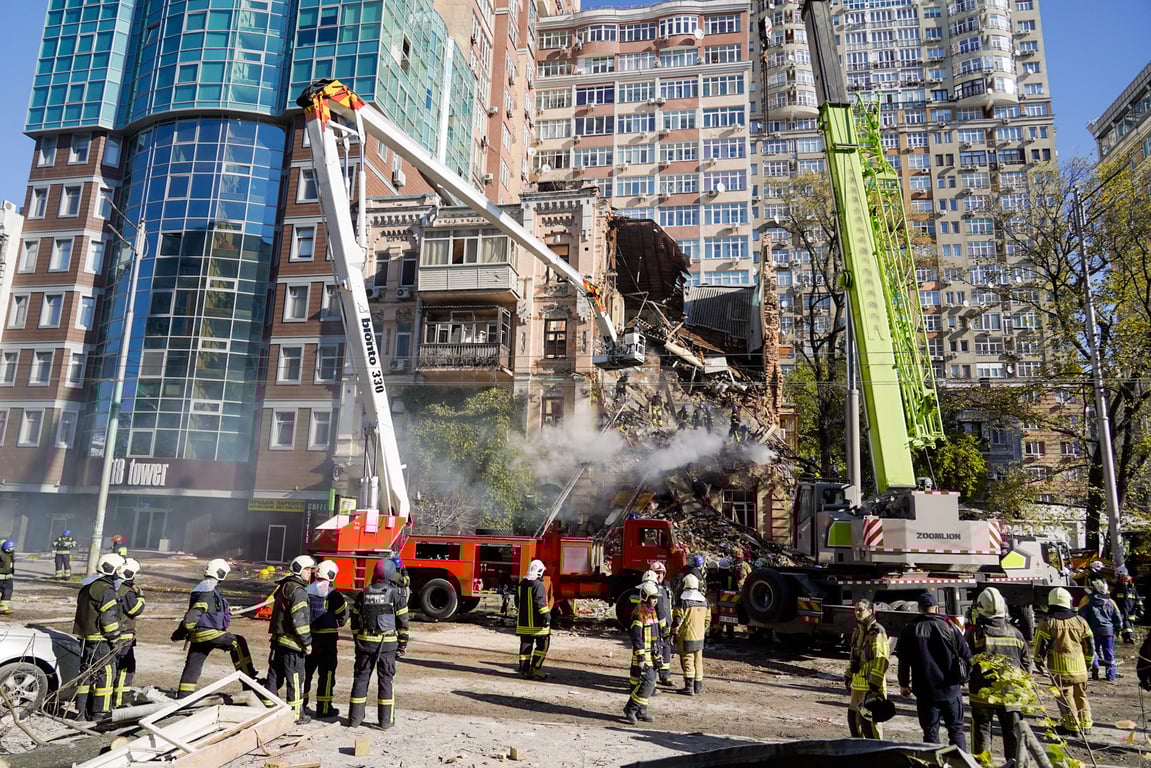 Пошкоджені будівлі