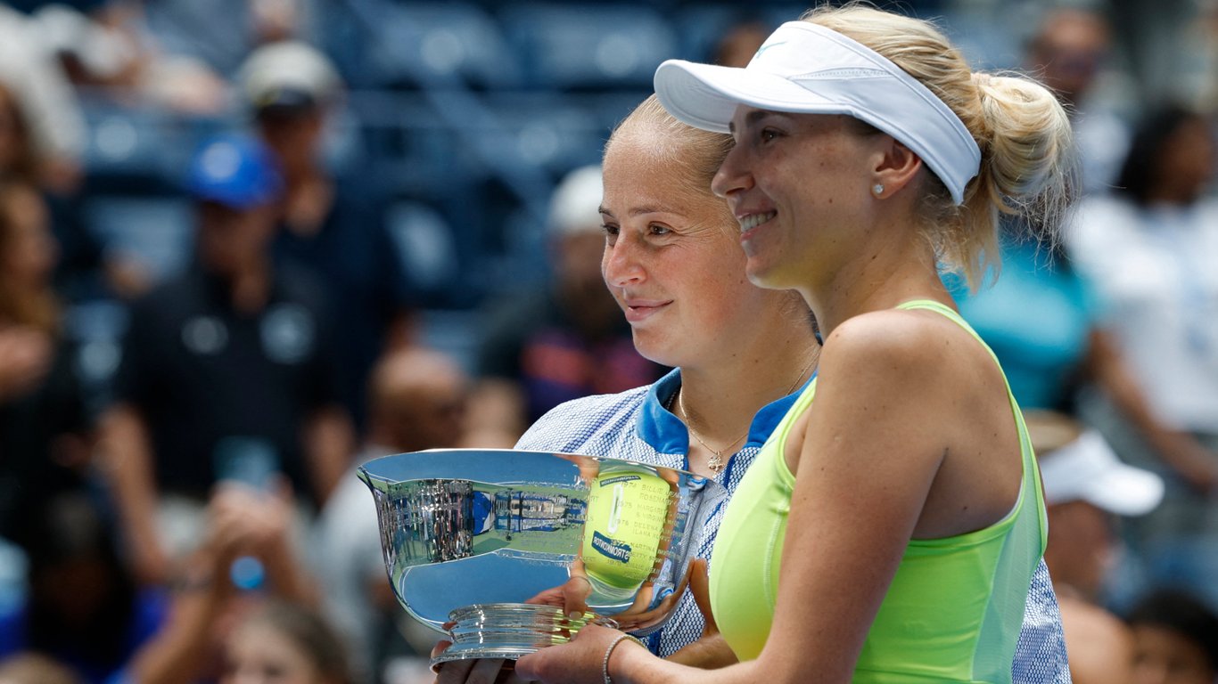 Людмила Киченок и Елена Остапенко