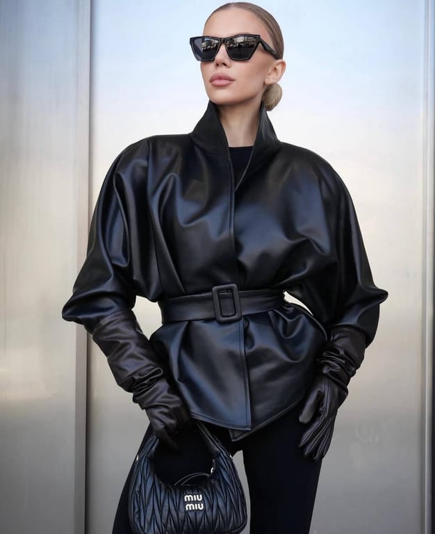 Який верхній шкіряний одяг в тренді