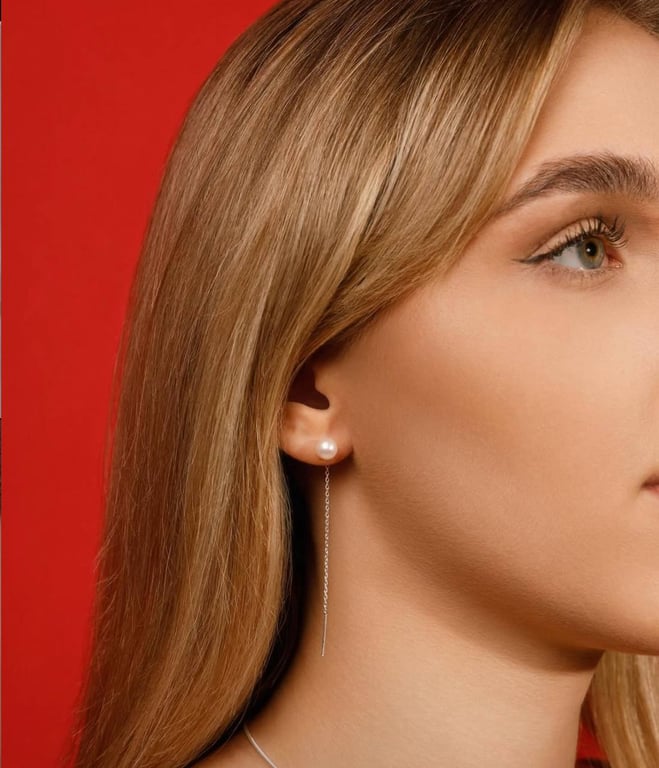 Сережки з перлинами в тренді цього року