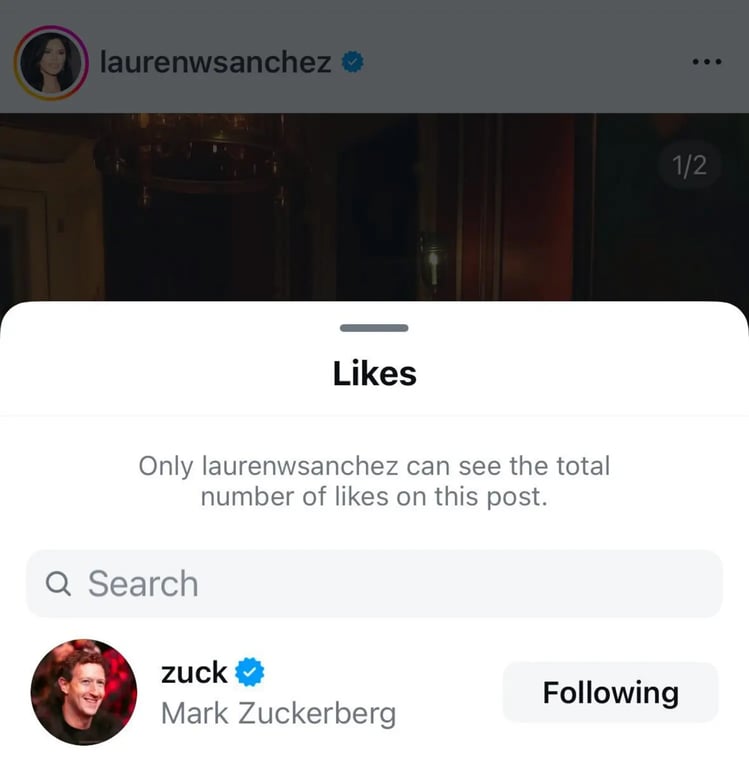 Цукерберг підігрів чутки про симпатію до нареченої Безоса