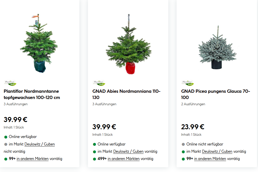 Ялинки Німеччина