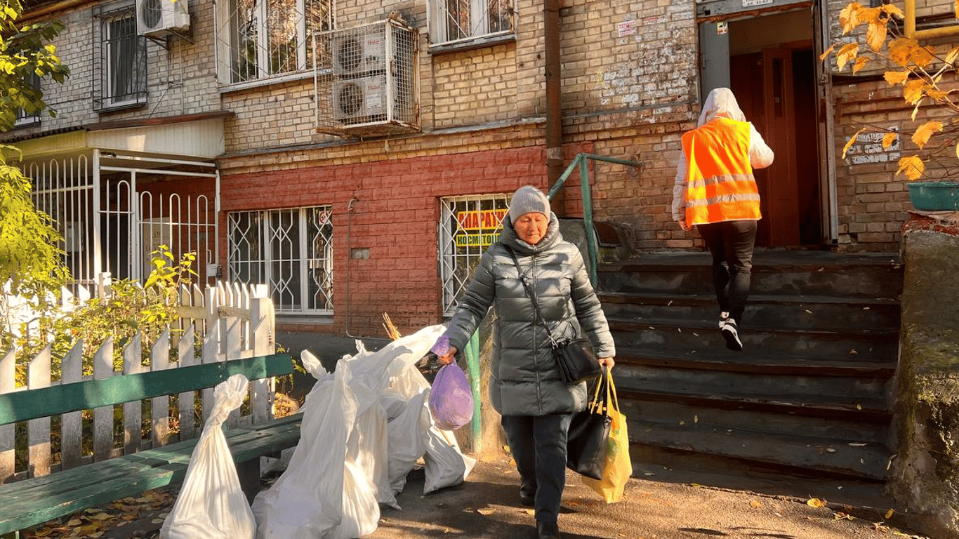 Обстріл Києві 17 листопада — фоторепортаж