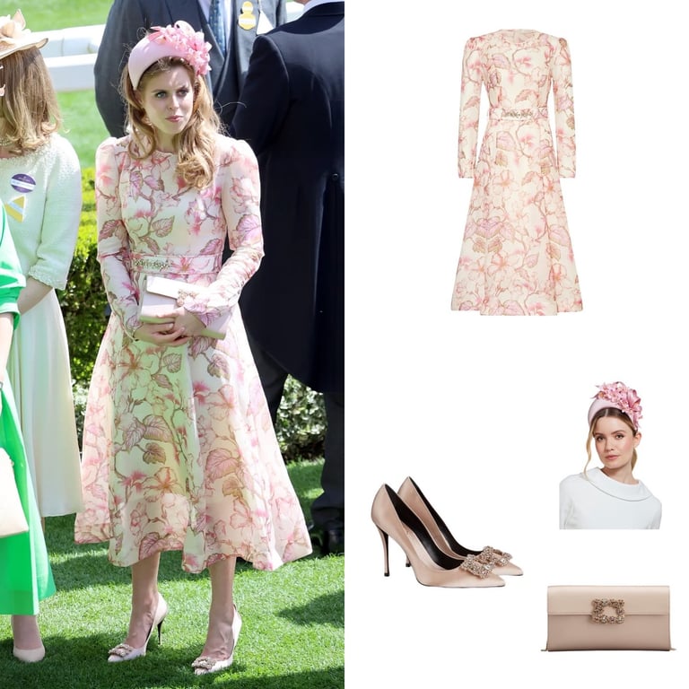 Принцеса Беатріс. Фото: instagram.com/royalfashionpolice