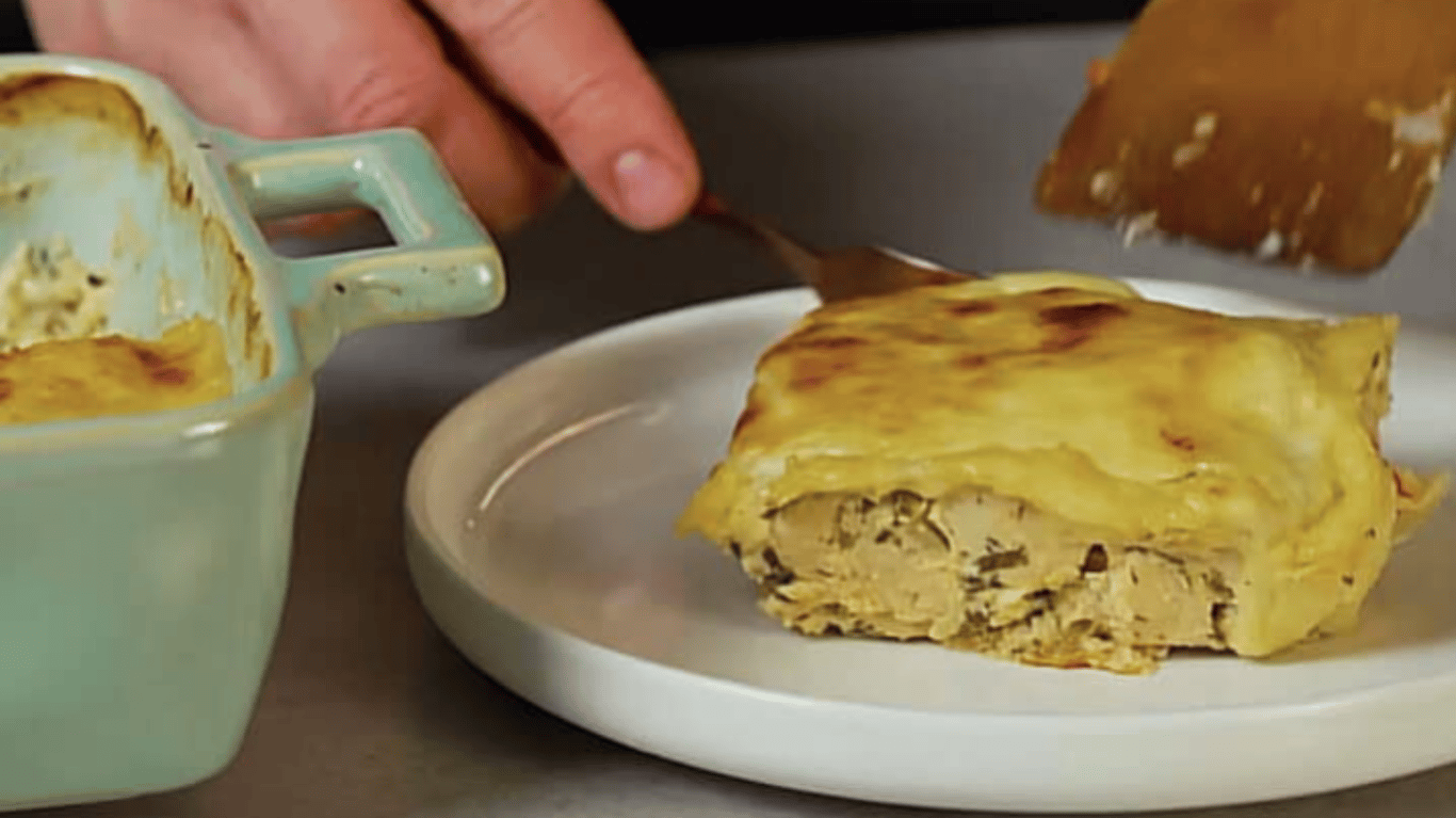 запіканка з куркою на вечерю