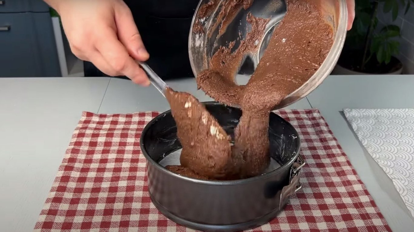 смачний шоколадний манник рецепт 